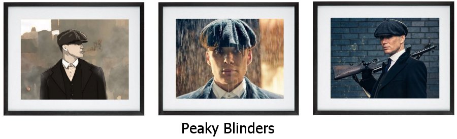 Peaky Blinders Framed Prints